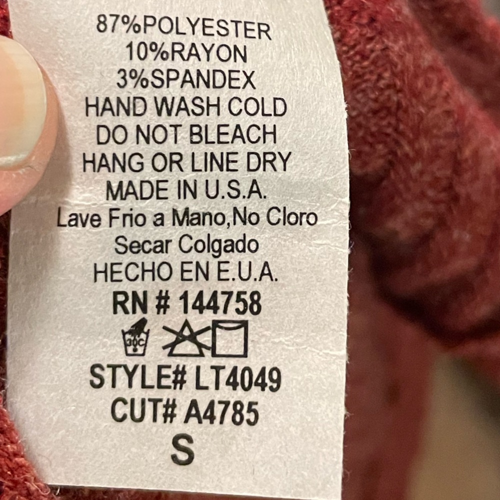 Open Front Cardigan Sweater - Size Small - Picture 7 of 7